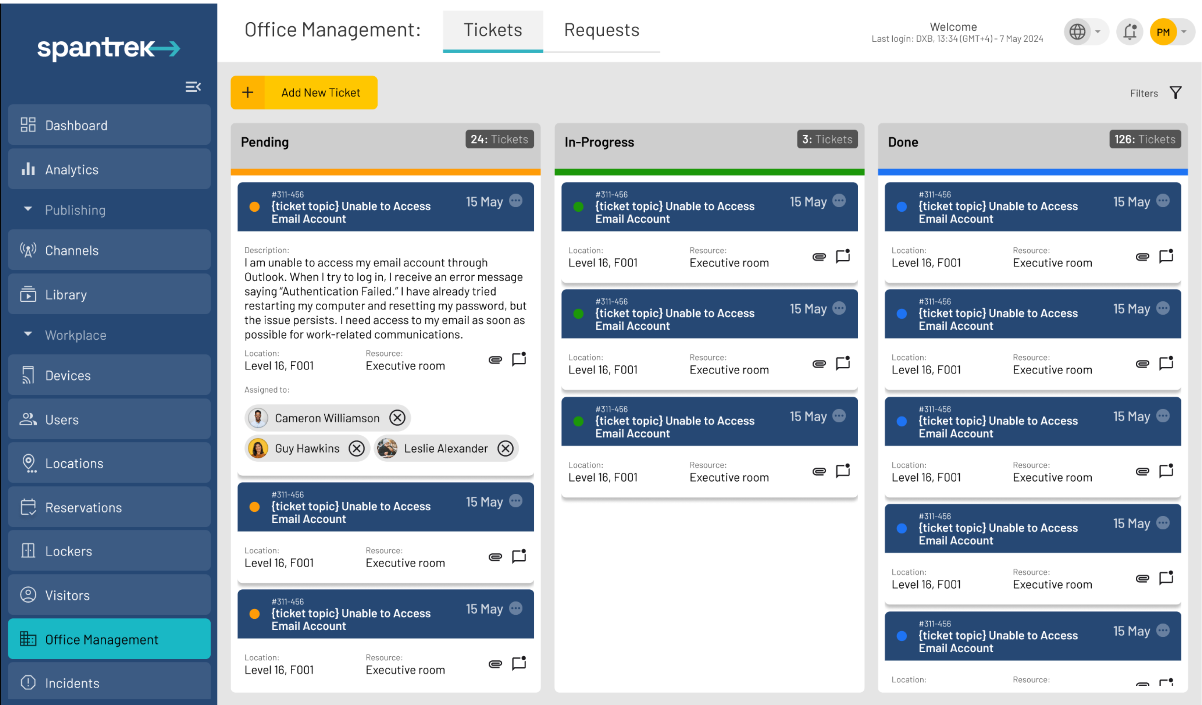 Spantrek - Facility and Office Management